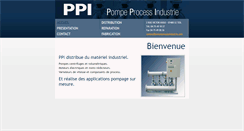 Desktop Screenshot of pompeprocessindustrie.com