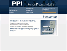 Tablet Screenshot of pompeprocessindustrie.com